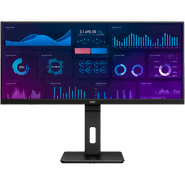 Monitor AOC DP Q34P2 34 Polegadas Ultrawide IPS e Base Ajustável 75Hz 4ms SRGB