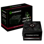 Fonte Gamer Gamemax 750w Gp750 80 Plus Bronze,atx, Pfc Ativo, Preto, Com Cabo de Força