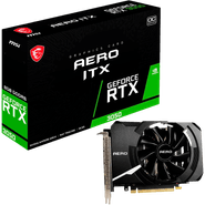 Placa de Vídeo MSI Geforce RTX 3050 Aero ITX OC 912-V809-4041 8GB GDDR6 128-BITS