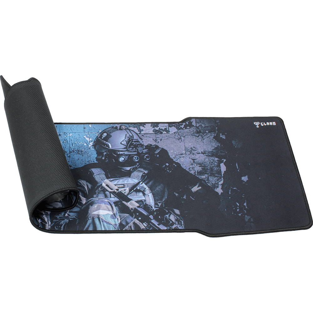 Mousepad Gamer Clanm Mpk-901 King Estampado Borracha 90cm x 30cm x 4mm - Imagem 2