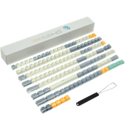 Kit de Keycaps Skyloong, Double Shotting Pbt, Industrial Gray