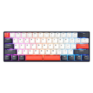 Teclado Gamer Skyloong GK61 QMKVIA 60%, RGB, USB, Hot Swap, Switch Ktt Red, Preto