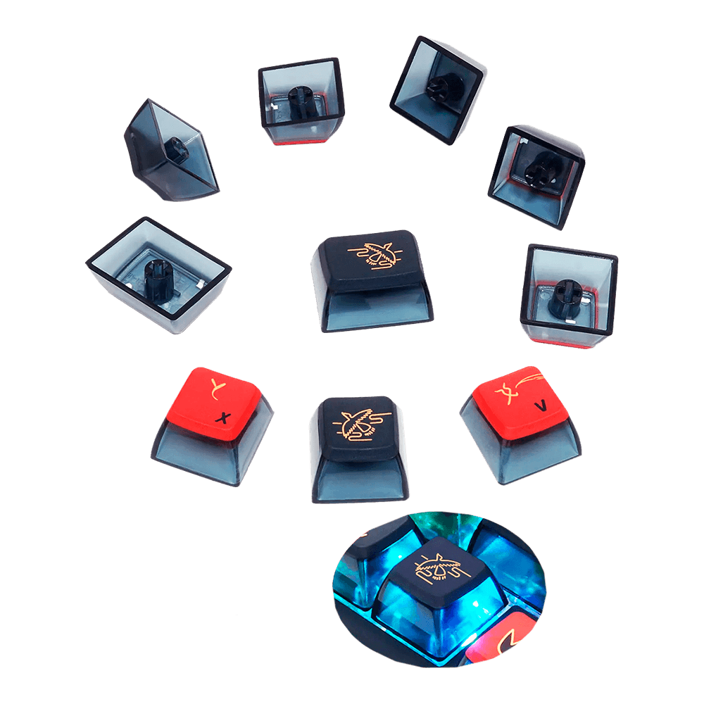 Kit de Keycaps Pudding Juiwei - Imagem 2