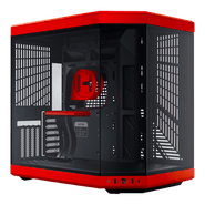 Gabinete Gamer Hyte Y70 Black/Red, Mid Tower, Lateral de Vidro, CS-HYTE-Y70-BR