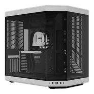 Gabinete Gamer Hyte Y70 Black/White, Mid Tower, Lateral de Vidro, CS-HYTE-Y70-BW