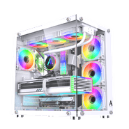 Pc Gamer Ryzen 5 5500, 16GB 3200Mhz, (RTX 4060 8GB), B550M, SSD 480GB M.2, 600W 80 Plus, Water Cooler White 240mm - NLI88049