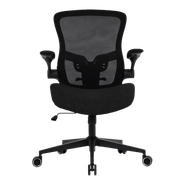 Cadeira DT3 Office Vita Super Preto 14243-4, Tecido Mesh, Pistão Classe 4, Suporta Até 120kg