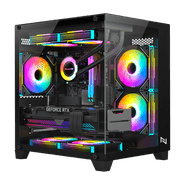 Pc Gamer Ryzen 5 5600GT, 16GB 3200Mhz, (Radeon Vega 7 Integrado), A520M DX, SSD 480GB M.2, 500W 80 Plus, 3 fans RGB, Neologic - NLI89005