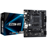 Placa Mãe ASRock AMD A520M , AMD AM4, MATX, DDR4, A520M-HVS - 90-MXBE60-A0BAY1Z