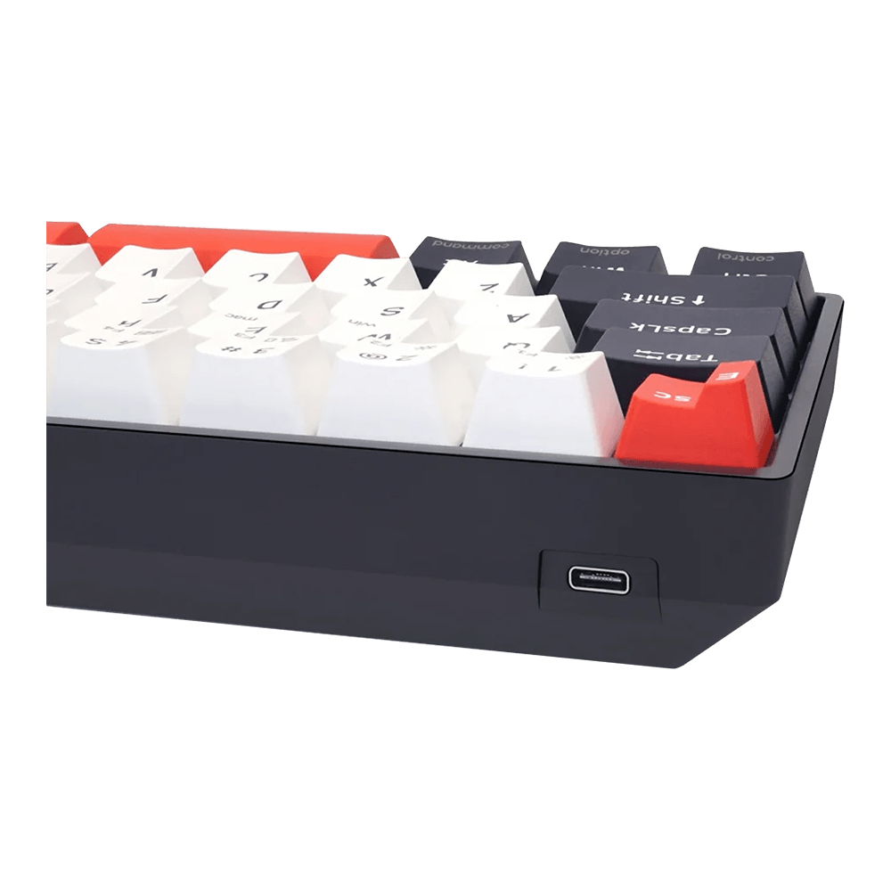 Teclado Gamer Skyloong GK61 QMKVIA 60%, RGB, USB, Hot Swap, Switch KTT Silver, Preto - Imagem 3