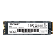 Ssd Patriot P310 480gb, M.2 2280, Nvme Pcie, Leitura 1700mb/s, Gravacao 1500mb/s - P310p480gm28