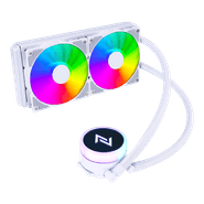 Water Cooler Neologic Liquid Color Ice Storm 2.4, Intel/AMD, Rainbow, 240mm, Branco, NLICE240R