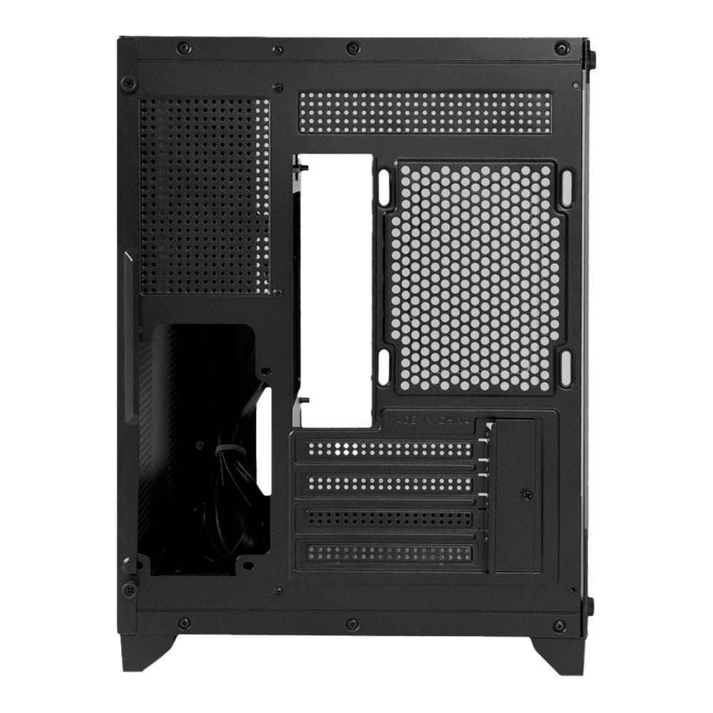 Gabinete Gamer Duex Aquário, Mid-Tower, Lateral e Frontal de Vidro, Preto, Sem Fan, DXJ270-2 - Imagem 3