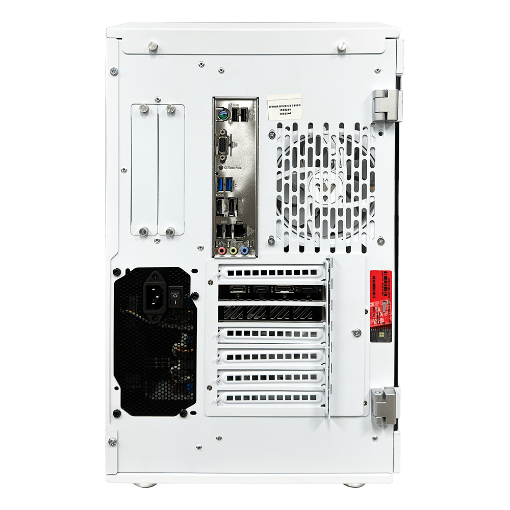 Pc Gamer Ryzen 5 5500, 16GB 3200Mhz, (RTX 4060 8GB), B550M, SSD 480GB, 600W 80 Plus, Water Cooler White 240mm - NLI88046 - Imagem 4
