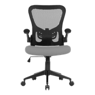 Cadeira DT3 Office Vita 13907-0, Reclinável, Tecido Mesh, Suporta Até 110kg, Preto e Cinza Claro