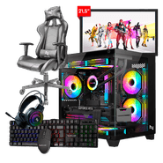 Pc Gamer Completo Ryzen 3 3200G, 16GB 3200Mhz, (Radeon Vega 8 Integrado), A520M, SSD 240GB, 500W 80 Plus, 3 fans, Cadeira, Neologic - NLI89159