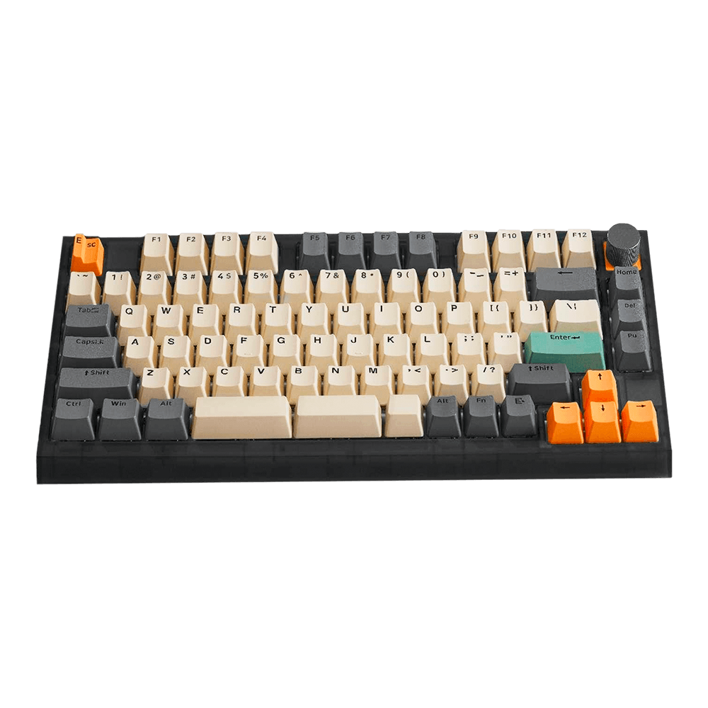 Teclado Gamer Mecânico Skyloong GK75 Ti Grey, Switch Ktt Silver, 3 Modos, Bluetooth, Type-C, RGB, Hot Swap, 4000mah - Imagem 3