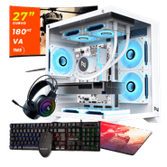 Pc Gamer Completo Ryzen 3 3200G, 16GB 3200Mhz, (Radeon Vega 8 Integrado), A520M, SSD 240GB, 500W 80 Plus, Monitor 27 180Hz, Neologic - NLI89150