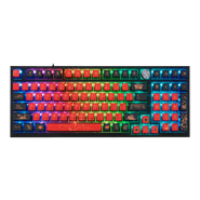 Teclado Gamer Mecânico Skyloong GK980 Jiuwei, Switch KTT Brown, 3 Modos, RGB, Hot Swap, 4000mAh, Preto