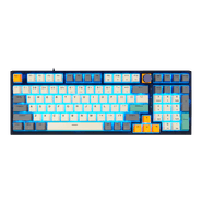 Teclado Gamer Mecânico Skyloong GK980 Ti-Grey, Switch KTT Red, 3 Modos, RGB, Hot Swap, 4000mAh