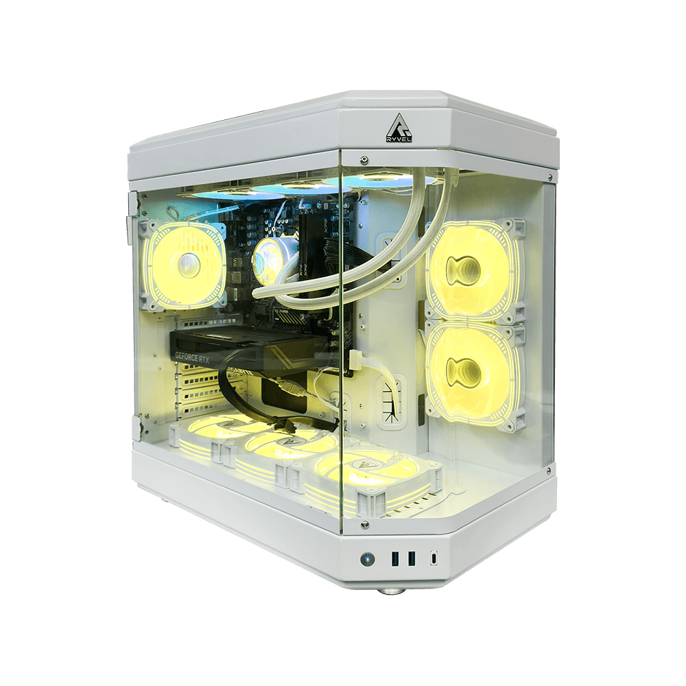 Pc Gamer Completo Ryzen 5 5500, 16GB 3200Mhz, (RTX 4060 8GB), B550M, SSD 480GB, 600W 80 Plus, Monitor 24 165Hz - NLI88047 - Imagem 2