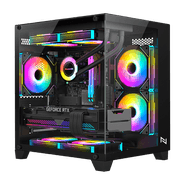 Pc Gamer Ryzen 5 4500, 16GB 3200Mhz, (RTX 3060 12GB), A520M, SSD 480GB M.2, 500W 80 Plus, 3 fans RGB, Neologic - NLI89182