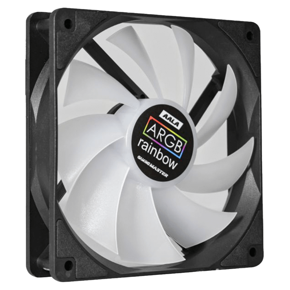 Kit Cooler Fan Gamer K-mex Gaming Master AALA ARGB, 3x120mm, Com Controladora, AALAK136APPCB0X - Imagem 2
