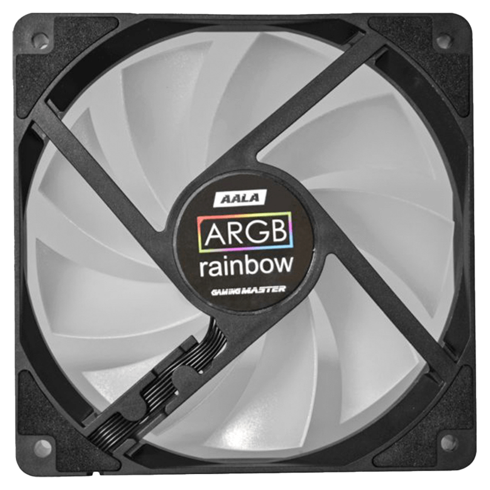 Kit Cooler Fan Gamer K-mex Gaming Master AALA ARGB, 3x120mm, Com Controladora, AALAK136APPCB0X - Imagem 4