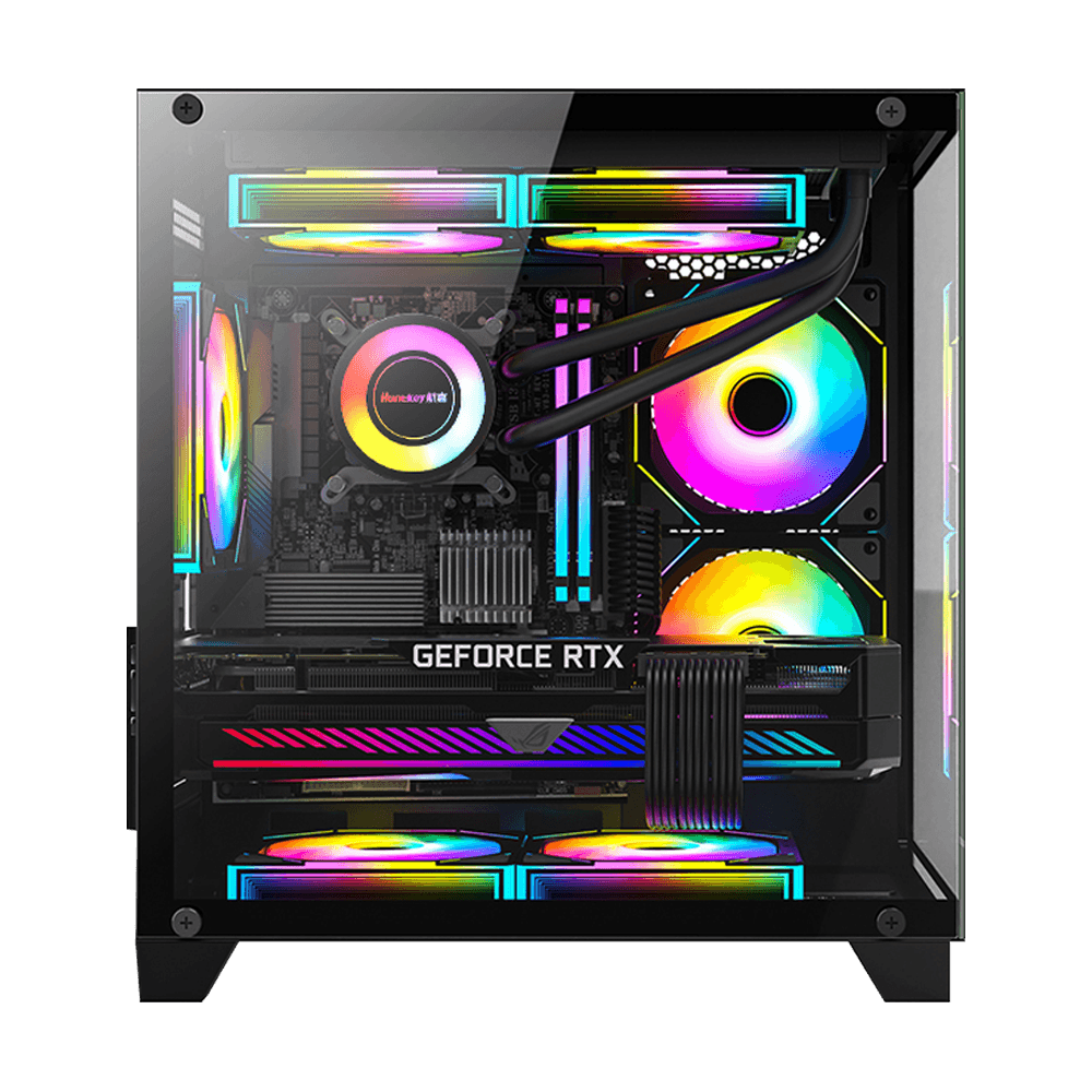 Pc Gamer Ryzen 5 5600GT, 16GB 3200Mhz, (RTX 4060 8GB), B550M, SSD 1TB, 600W 80 Plus, 3 fans RGB, Neologic - NLI89414 - Imagem 2