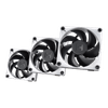 Cooler Gamer Hyte Thicc FP12 Pack, Com 3 Fans 120mm, Preto e Branco, FAN-HYTE-FP12-BW-3