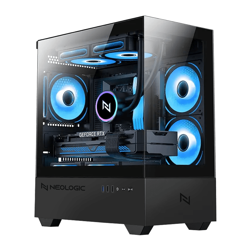 Pc Gamer Ryzen 5 7600, 32GB DDR5 5200Mhz, (RTX 4060 8GB), B650, SSD 480GB, 600W 80 Plus, 3 fans RGB, Neologic - NLI89231
