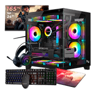 Pc Gamer Completo Ryzen 5 5600X, 16GB 3200Mhz, (RTX 4060 8GB), B550M, SSD 1TB M.2, 600W 80 Plus, Monitor 24 165Hz, Neologic - NLI89499