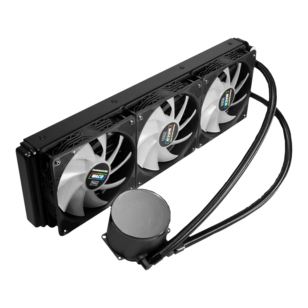 Water Cooler Gamer K-mex Waco Infinite 360mm, Preto, RGB, LGA Intel e Amd, WACOF133ATDXB0X - Imagem 4