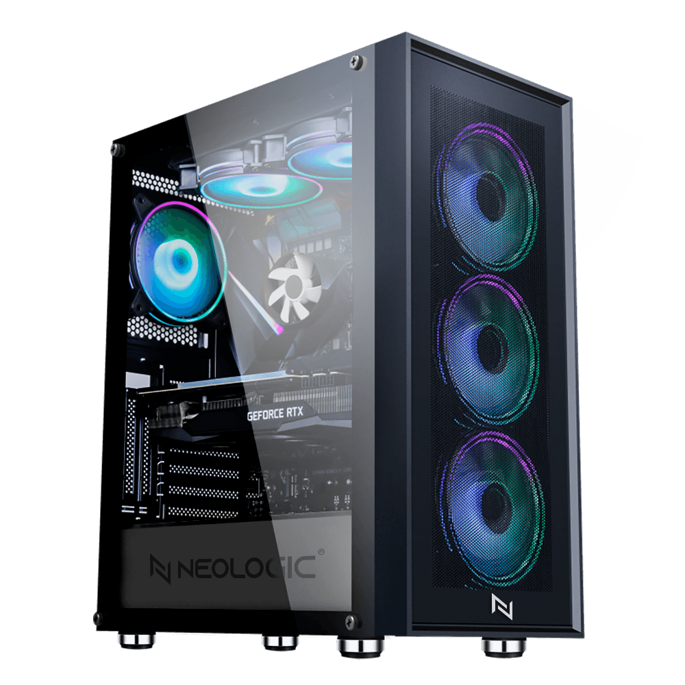 Pc Gamer AMD Ryzen 5 4500 8GB (RTX 4060 8GB) SSD 240GB 600w 80 Plus, Neologic - NLI85591