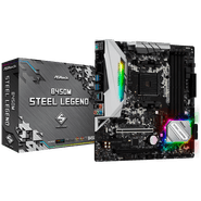 Placa Mãe ASROCK B450M Steel Legend AMD AM4 Matx DDR4 90-MXB9Y0-A0BAY1Z