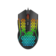 Mouse Gamer Redragon Reaping, RGB, 6 Botões, 12400 DPI, Black, M987-K