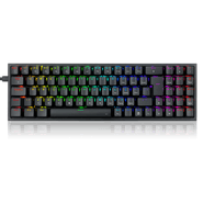 Teclado Mecânico Gamer Redragon Pollux, RGB, Switch Blue, Preto, K628-RGB-B-PT-BLUE