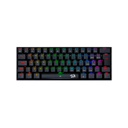Teclado Mecânico Gamer Redragon Dragonborn, RGB, ABNT2, Switch Brown, Preto, K630RGB-1-PT-BROWN