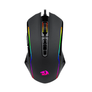 Mouse Gamer Redragon Ranger Basic, RGB, 4000 DPI, PAW3104, 9 Botões Programáveis, Black, M910-K