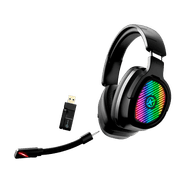 Headset Gamer Kalkan Ragnar, RGB, Wireless/Bluetooth, Drivers de 50mm, 7.1 Surround Virtual, Preto, KLK00025