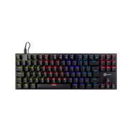 TECLADO MECÂNICO GAMER KALKAN LOKI TKL ILUMINAÇÃO RAINBOW PRETO ABNT2 SWITCH MARROM KLK00014