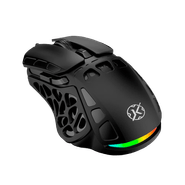 Mouse Gamer Kalkan Draugr, RGB, Preto, PAW3327, 12400 DPI, KLK00009