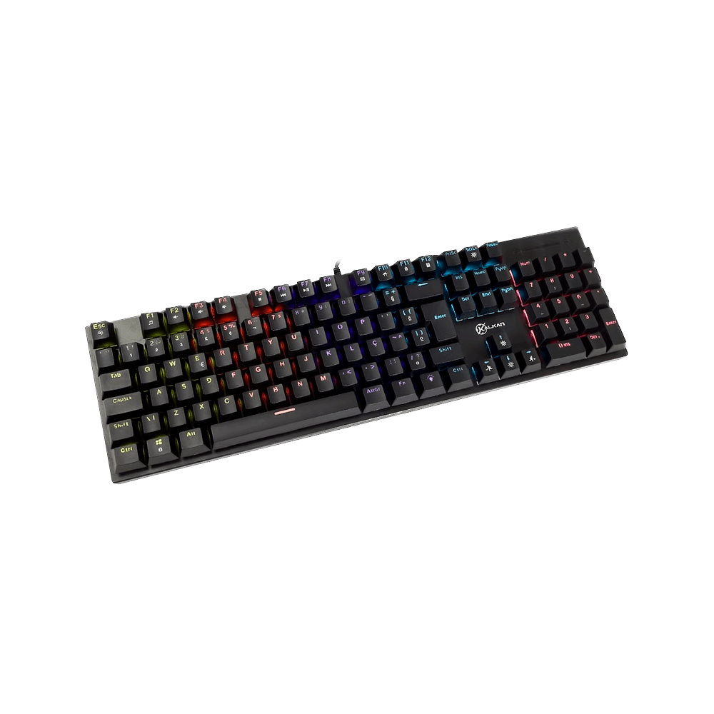 Teclado Mecânico Gamer Kalkan Loki, Iluminação, Rainbow, Preto, ABNT2, Switch Brown, KLK00013 - Imagem 2