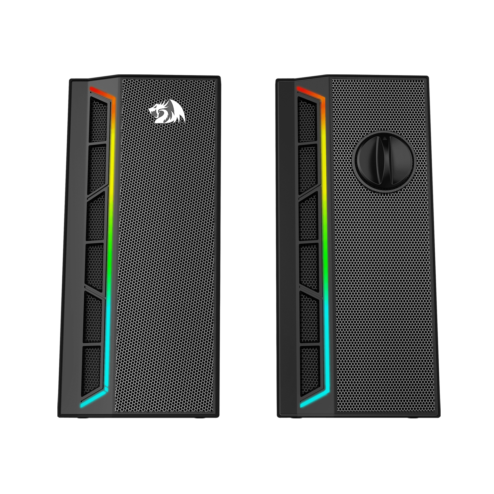 Caixa de Som Gamer Redragon Calliope GS580, RGB, Stereo 2.0, 3.5mm, Black