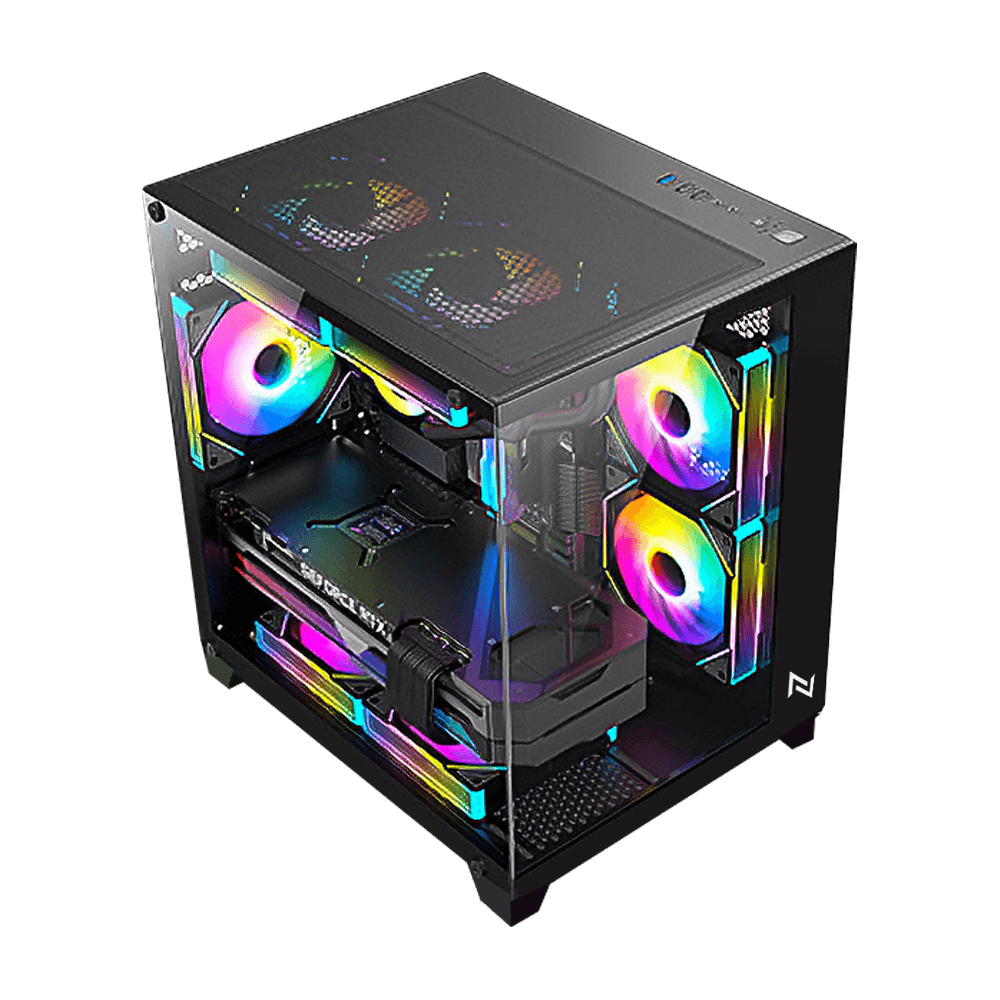 Pc Gamer Ryzen 5 4500, 16GB 3200Mhz, (RX 6600 8GB), A520M, SSD 480GB, 500W 80 Plus, 3 fans RGB, Neologic - NLI89176 - Imagem 4