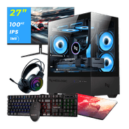 Pc Gamer Completo Ryzen 3 3200G, 16GB 3200Mhz, (Radeon Vega 8 Integrado), A520M, SSD 240GB, 500W 80 Plus, Monitor 27 100Hz, Neologic - NLI89102