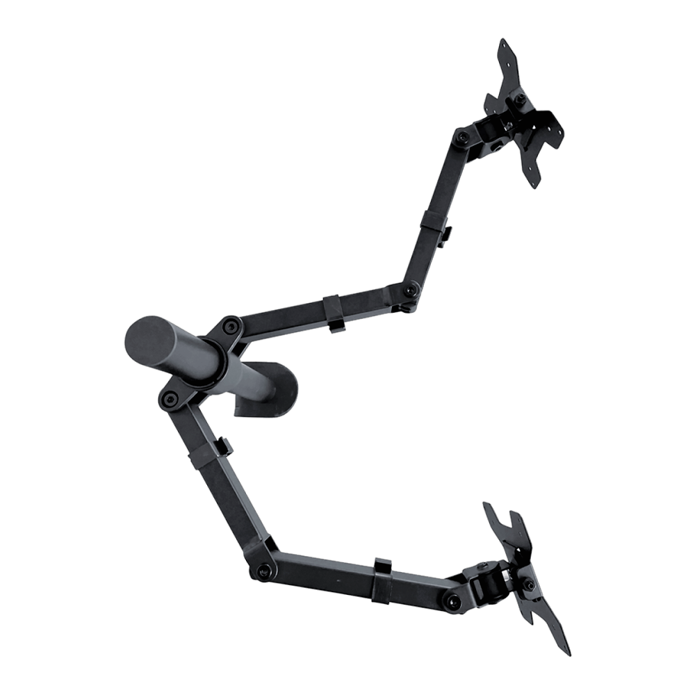 Suporte de Mesa Ergo Flexy para 2 Monitores Articulado, 12" a 32", Bluecase, PN: BSMT02-2 - Imagem 3