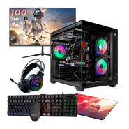 Pc Gamer Completo Ryzen 5 5600GT, 16GB 3200Mhz (Radeon Vega 7), SSD 480GB, 500W 80 Plus, Monitor 24