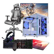 Pc Gamer Completo Ryzen 5 5600GT, 16GB 3200Mhz (Radeon Vega 7), SSD 480GB, 500W 80 Plus, Monitor 24