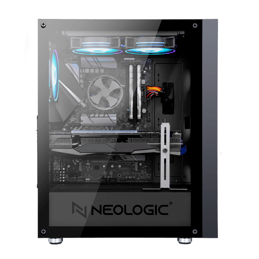 Pc Gamer AMD Ryzen 5 5600GT 16GB 3200MHZ (RX 6600 8GB) SSD 1TB, 500w 80 Plus, Windows 11 Pro, Neologic - NLI87418 - Imagem 3